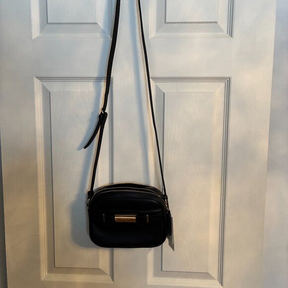 Ted Baker London - Black Leather Crossbody Purse - NWT - Picture 9 of 12
